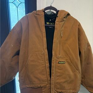 Walls Tan Hooded Performance Jacket for Men